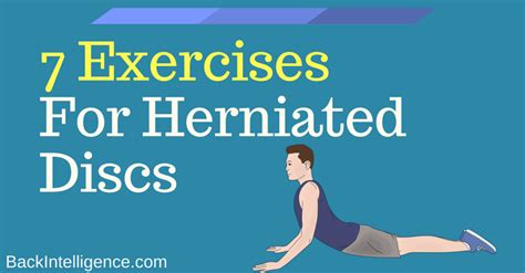 7 Herniated Disc Exercises For Lower Back (Lumbar .